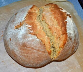 Cheesy Pepper Sourdough Bread Image